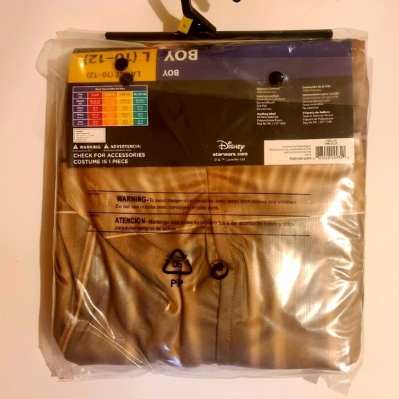 *3 for $30* Star Wars - Finn Costume - Size Large (10-12) - Picture 3 of 4